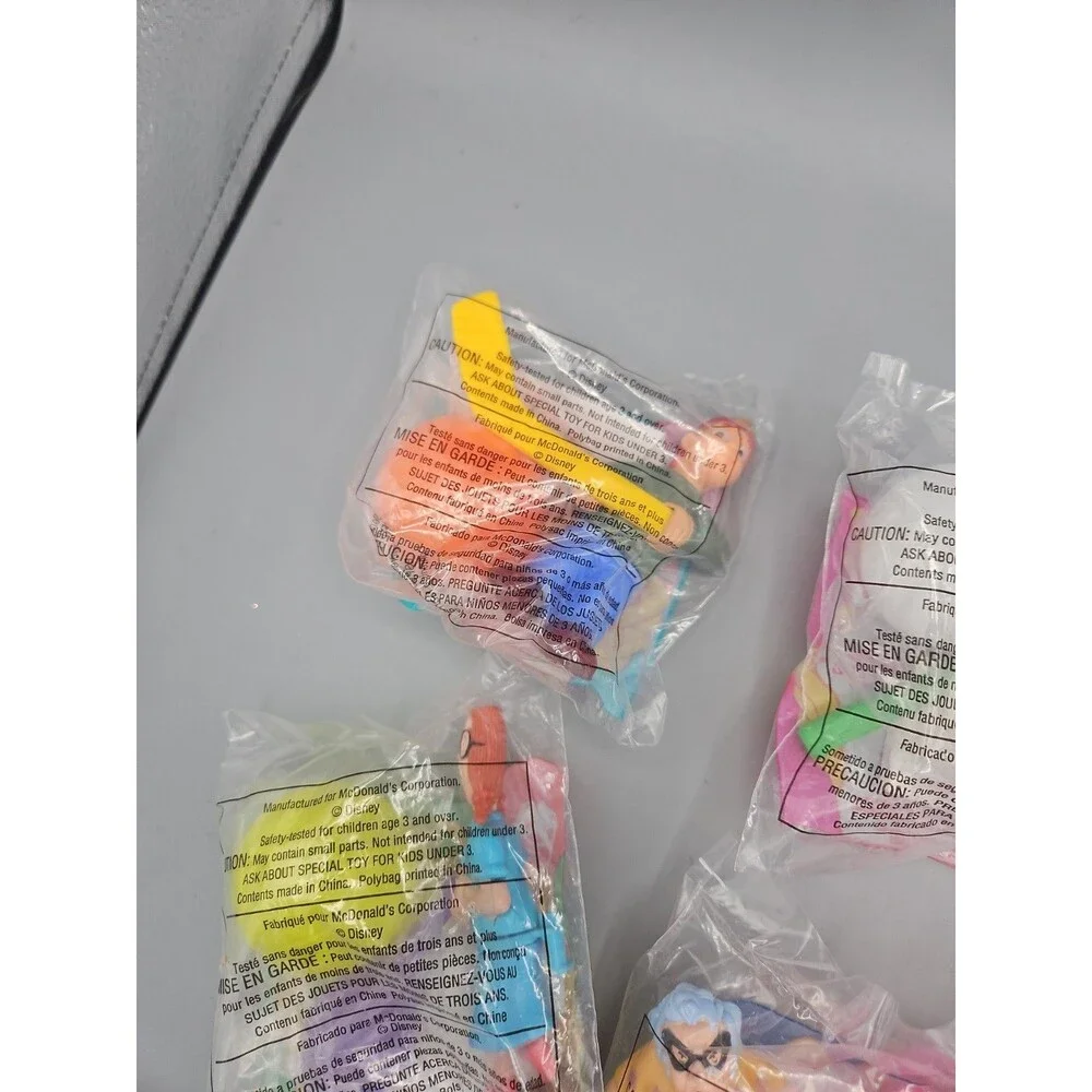 1998 McDonald's/Disney's Recess Happy Meal Toys- NEW- Lot of 7 1-7 1 2 3 4 5 6 7